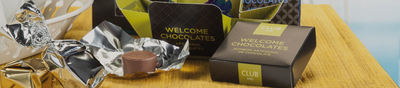 Productos de chocolate personalizados