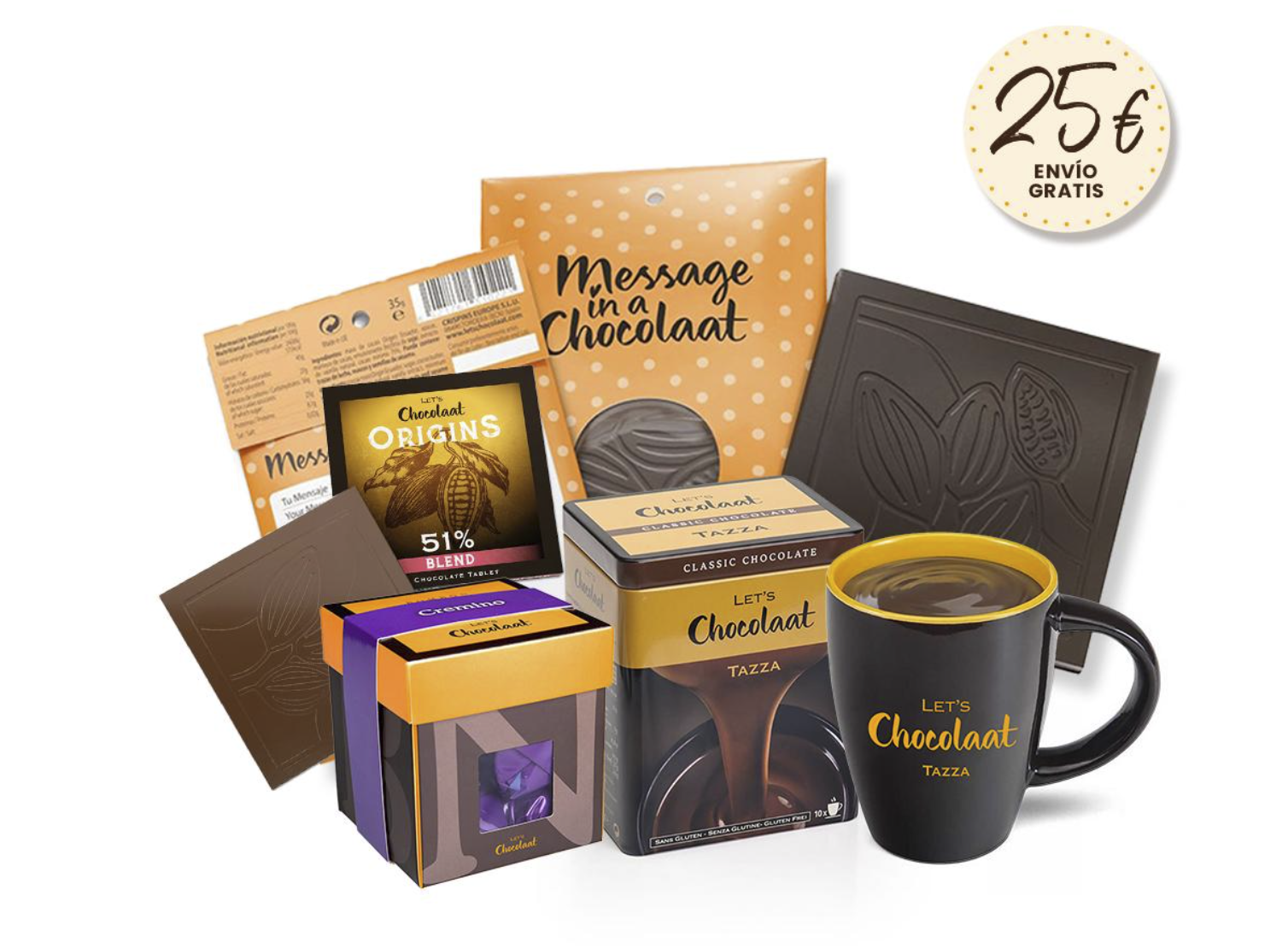 Pack Regalo Essential Let's Chocolaat