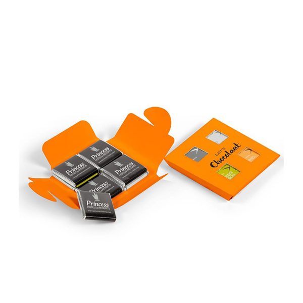 Estuche plano 6 napolitanas 30 gr