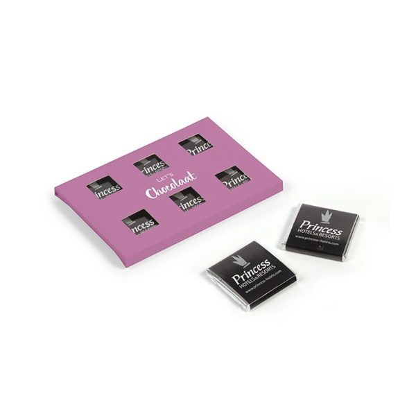Estuche plano 8 napolitanas 40 gr