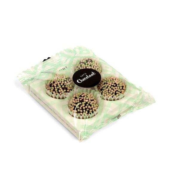 Estuche plano 4 trufas 40 gr