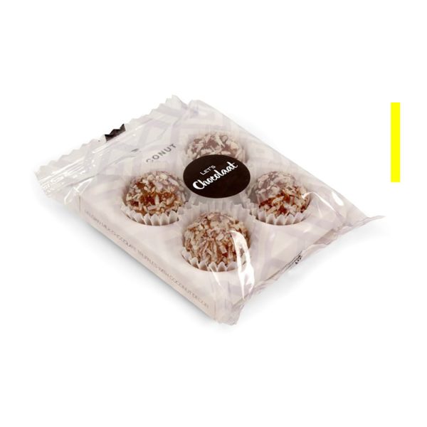 Estuche plano 4 trufas 40 gr