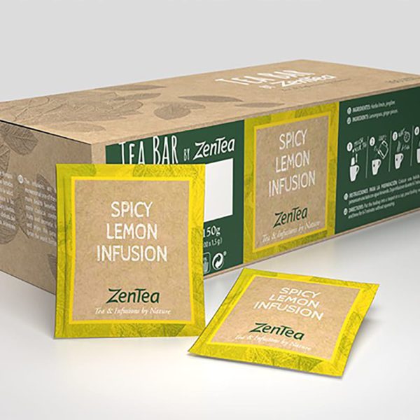 Tea Bar by Zentea SPICY LEMONGRASS DC 1,5g Est.100un