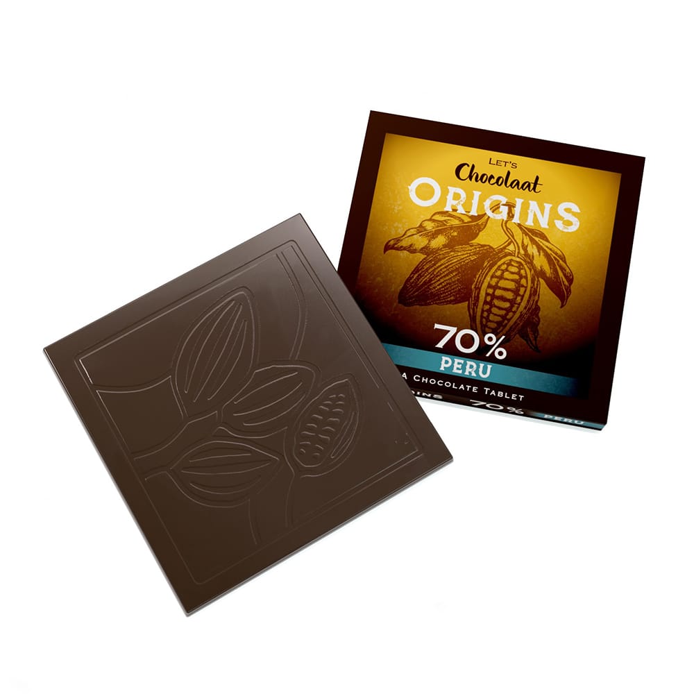 Tableta Origin 70% cacao Perú (1 unidad)