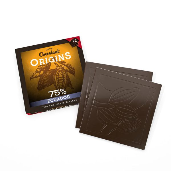 Tableta Origin 75% cacao Ecuador (2 unidades)