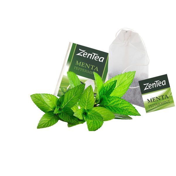 Té Verde Gunpowder with Peppermint